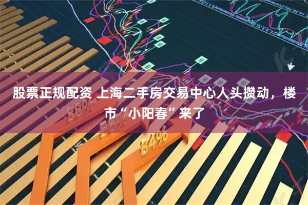 股票正规配资 上海二手房交易中心人头攒动,楼市“小阳春”来了